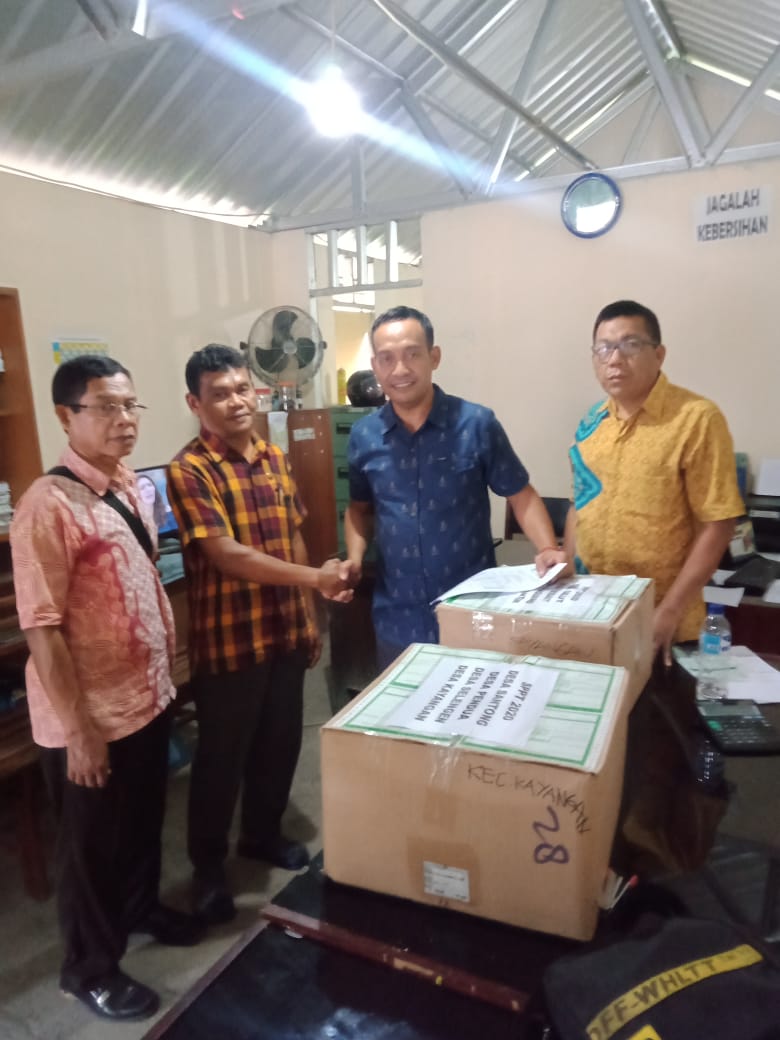 Penyerahan SPPT yang sudah tercetak ke BKP yang ada di masing-masing Kecamatan